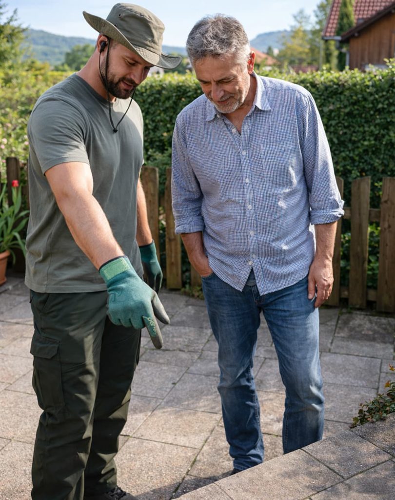 Terrassenreinigung Beratung vor Ort – ReiRa Traunreut